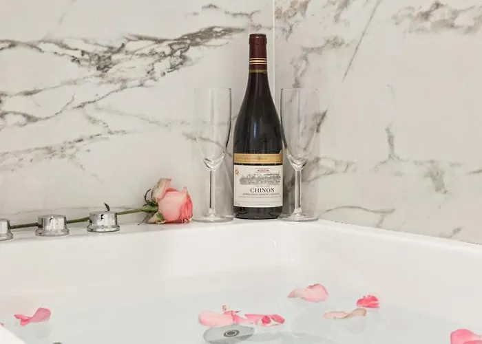 アパート Lavie Maison Hot Tub And Ac Near Arc De Triomphe